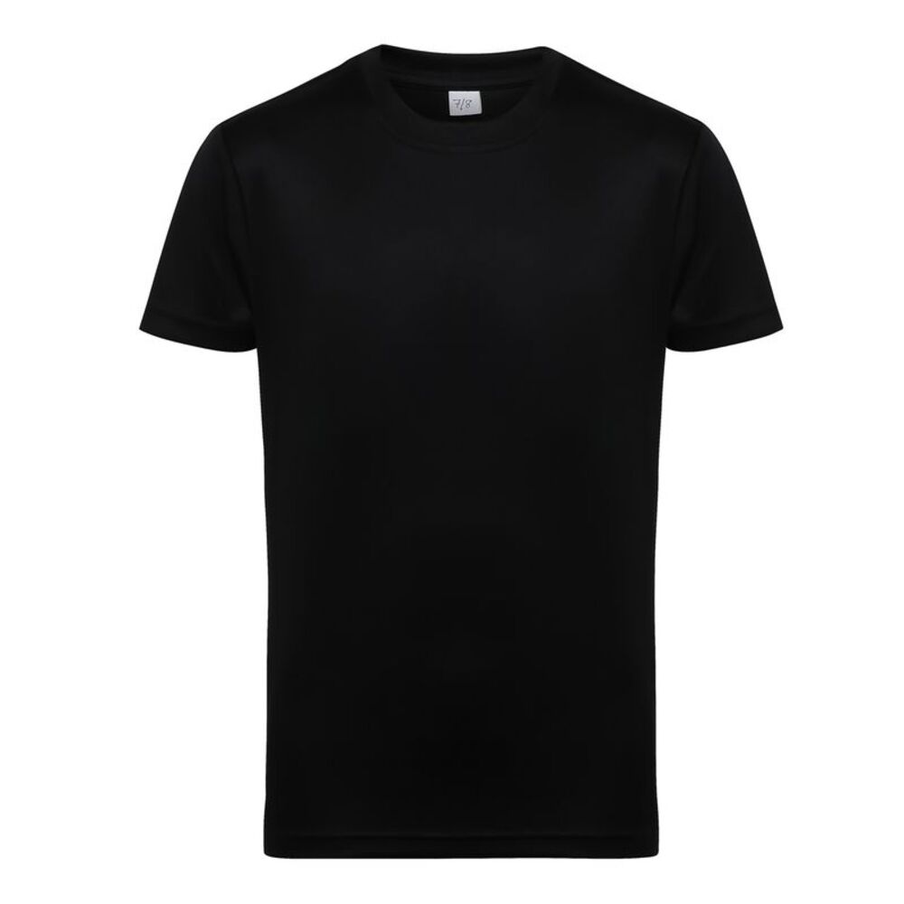 TriDri Unisex Childrens/Kids Performance T-Shirt / Black